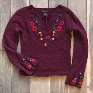 Embroidered A&F Sweater